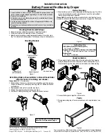 Draper Battery Powered FlexShade Installation Instructions preview