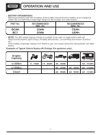 Предварительный просмотр 8 страницы Draper BC8A Instructions Manual