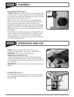 Preview for 12 page of Draper BS250A Instructions Manual