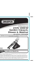 Preview for 1 page of Draper BV3000 Instructions Manual