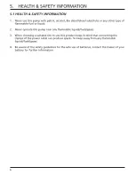 Preview for 6 page of Draper BWP12 Instructions Manual