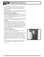 Preview for 9 page of Draper CAD14VK Instructions Manual