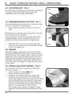 Предварительный просмотр 14 страницы Draper CD144VA Instruction Manual