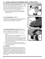 Предварительный просмотр 14 страницы Draper CDH182V2A Instructions Manual