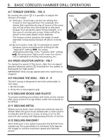 Предварительный просмотр 15 страницы Draper CDH182V2A Instructions Manual