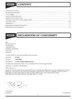 Preview for 2 page of Draper CID144VK Instructions For