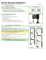 Preview for 6 page of Draper Clutch Operated FlexShade Installation & Operation Instructions