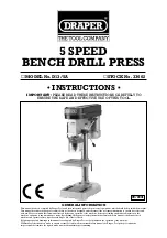 Предварительный просмотр 1 страницы Draper D13/5A Instructions Manual