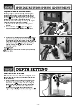 Предварительный просмотр 15 страницы Draper D13/5A Instructions Manual