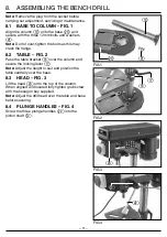 Предварительный просмотр 11 страницы Draper D13/5DA User Manual