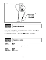 Preview for 3 page of Draper DMM11 Instructions Manual