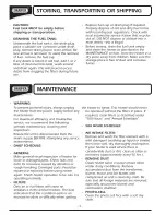 Preview for 10 page of Draper DSH102 Instructions Manual