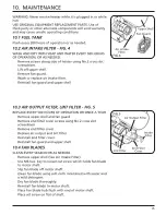 Preview for 15 page of Draper DSH1250 Instructions Manual