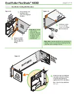 Предварительный просмотр 5 страницы Draper Dual Roller FlexShade NEXD Installation & Operation Instructions