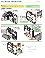 Предварительный просмотр 6 страницы Draper Dual Roller FlexShade NEXD Installation & Operation Instructions