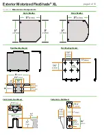 Предварительный просмотр 8 страницы Draper Exterior Motorized FlexShade XL Installation & Operation Instructions