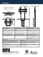 Preview for 4 page of Draper FlatScreen Lift FSL-F-50 Brochure & Specs