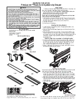 Предварительный просмотр 1 страницы Draper FlexLouver 50A Installation Instructions