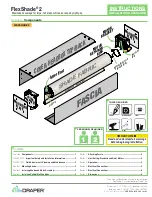 Draper FLEXSHADE 2 Installation & Operation Instructions preview