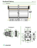 Preview for 7 page of Draper FlexShade BA Instructions Manual