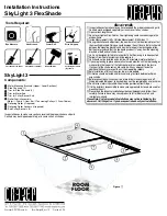 Draper FlexShade SkyLight 3 Installation Instructions Manual предпросмотр