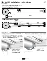 Предварительный просмотр 4 страницы Draper FlexShade SkyLight 3 Installation Instructions Manual