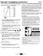 Предварительный просмотр 5 страницы Draper FlexShade SkyLight 3 Installation Instructions Manual