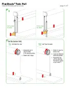 Предварительный просмотр 6 страницы Draper FlexShade Twin Pull Installation & Operation Instructions