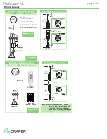 Предварительный просмотр 6 страницы Draper FlexShade XL Installation & Operation Instructions