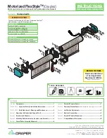 Draper FlexStyle C MO Series Installation & Operation Instructions preview