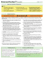 Preview for 2 page of Draper FlexStyle C MO Series Installation & Operation Instructions