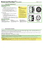 Preview for 8 page of Draper FlexStyle C MO Series Installation & Operation Instructions