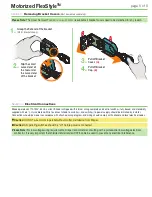 Предварительный просмотр 5 страницы Draper FlexStyle MO Installation & Operation Instructions