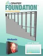 Draper Foundation Installation Manual предпросмотр