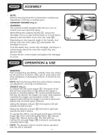 Preview for 8 page of Draper HD1150VK Instructions For