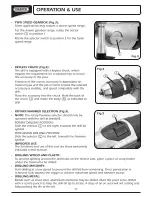 Предварительный просмотр 9 страницы Draper HD1150VK Instructions For