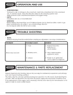 Preview for 10 page of Draper HD1150VK Instructions For