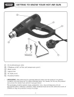 Предварительный просмотр 7 страницы Draper HG2002 Instruction Manual