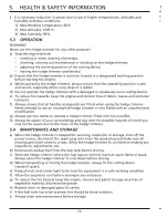 Preview for 7 page of Draper HTP254 Instructions For Use Manual