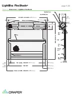 Предварительный просмотр 8 страницы Draper LightBloc FlexShade Installation & Operation Instructions