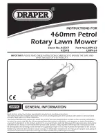 Draper LMP463 Instructions Manual preview