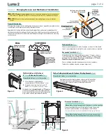 Предварительный просмотр 3 страницы Draper Luma 2 Installation & Operation