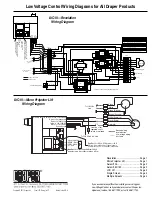 Draper LVC-III Wiring Diagrams предпросмотр