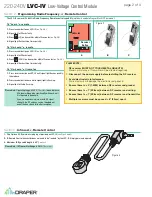 Предварительный просмотр 2 страницы Draper LVC-IV Instructions