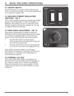 Preview for 17 page of Draper MIG MWD100AT Instructions Manual