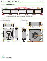 Предварительный просмотр 12 страницы Draper Motorized FlexShade Instructions Manual