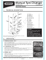 Draper MTC100 Instruction Manual preview