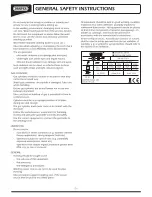 Предварительный просмотр 6 страницы Draper MW130TA Instructions Manual