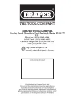 Preview for 16 page of Draper MW135AT Instructions Manual