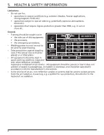 Preview for 8 page of Draper MWD100AGL Instructions Manual